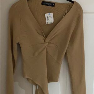 Vanilla Sky Tan Bodysuit